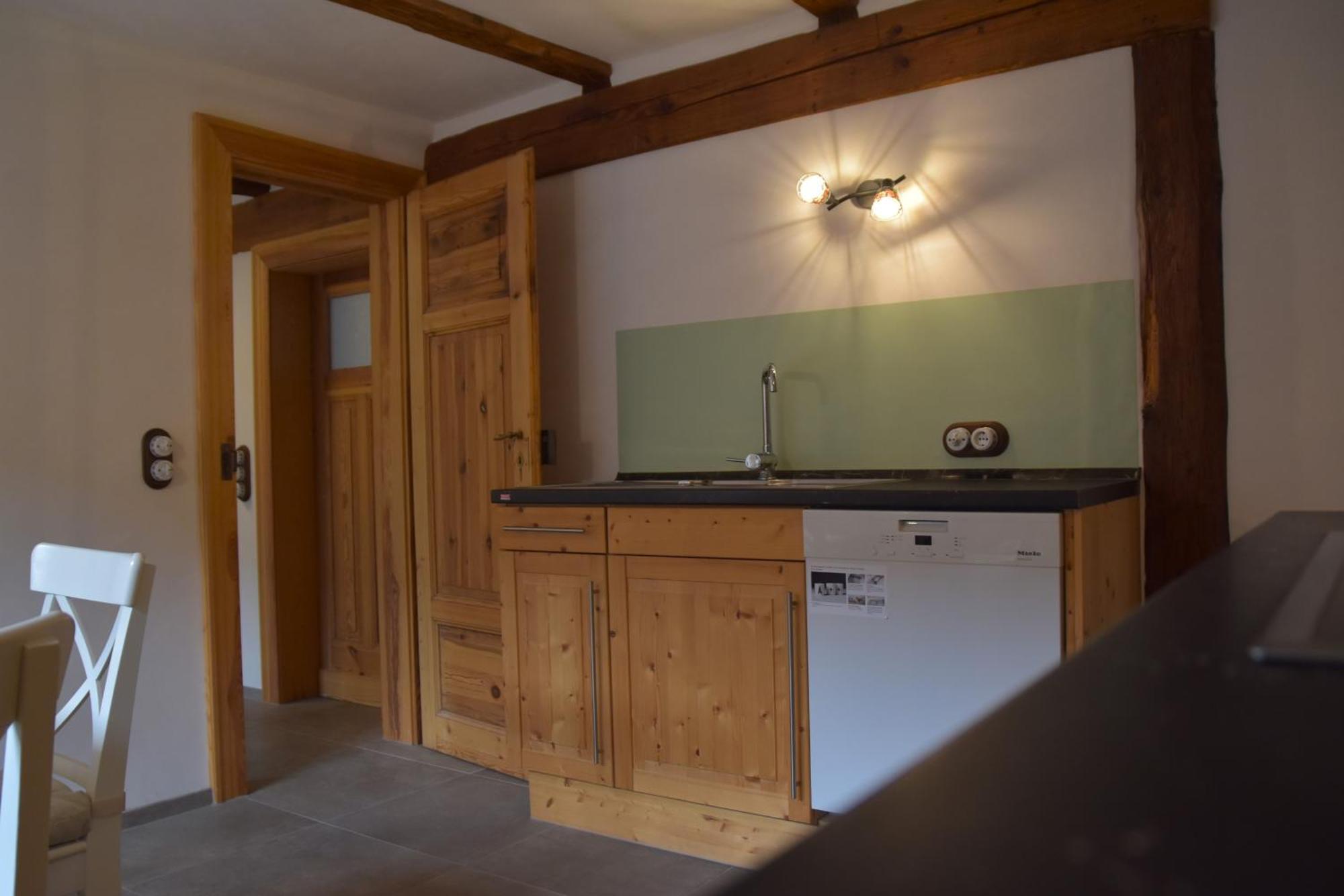 Ferienhaus An Der Hoeh' Zellingen エクステリア 写真