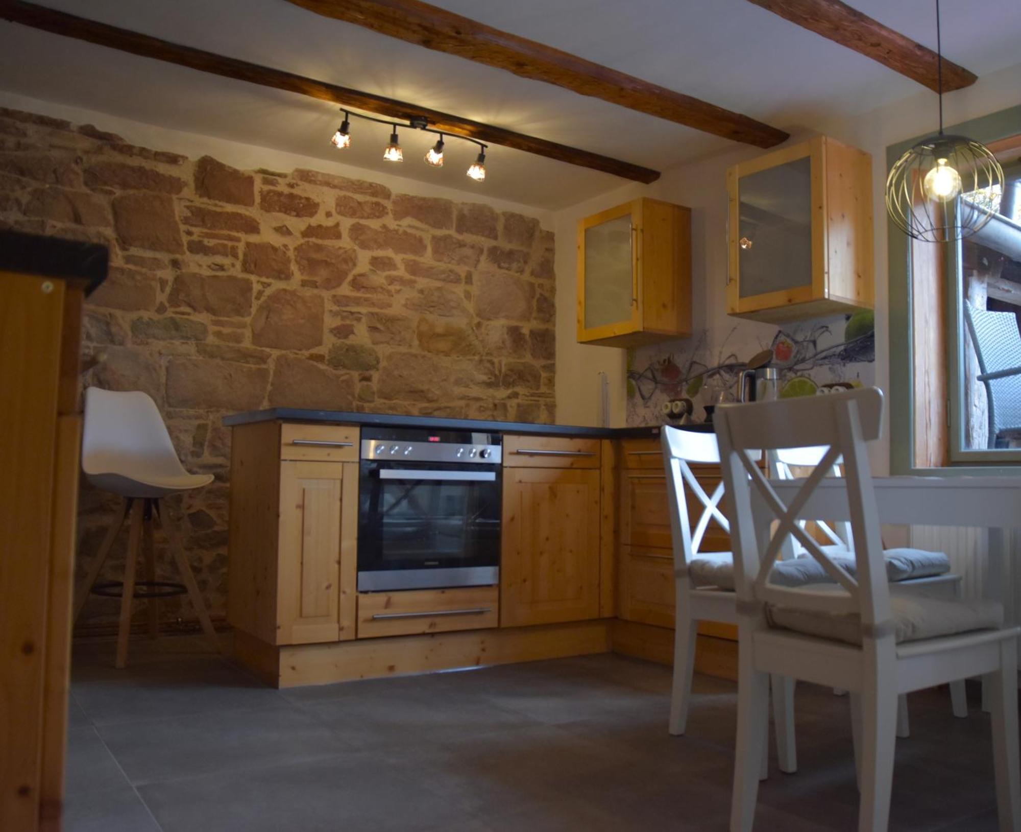 Ferienhaus An Der Hoeh' Zellingen エクステリア 写真