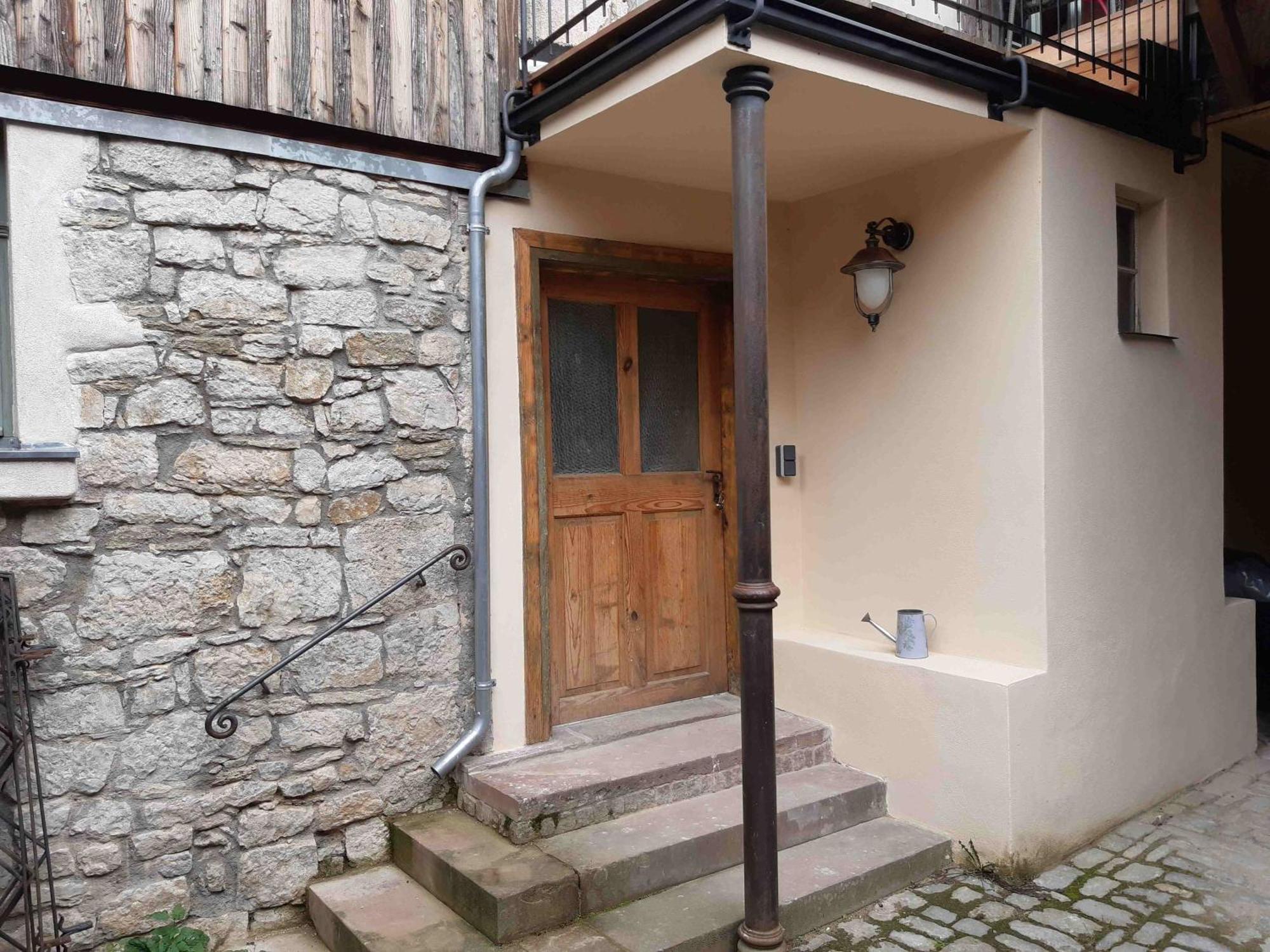 Ferienhaus An Der Hoeh' Zellingen エクステリア 写真